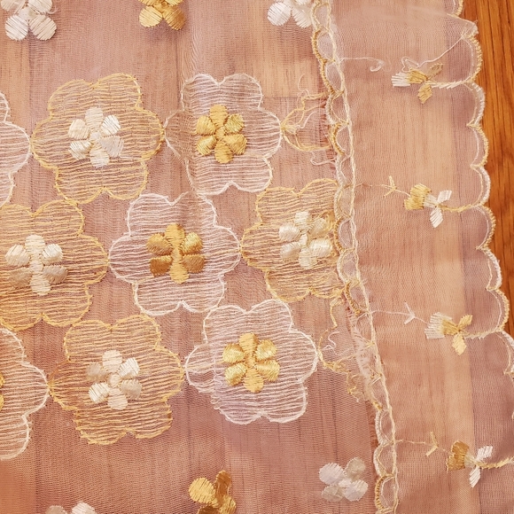 Floral lace table runners fabric craft‎ diy repair - Picture 8 of 9